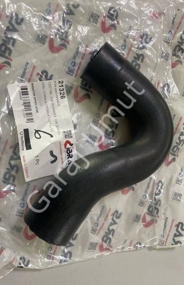 Radyatör Üst Hortumu Combo A Corsa B Tigra 1.2 1.4 1337186
