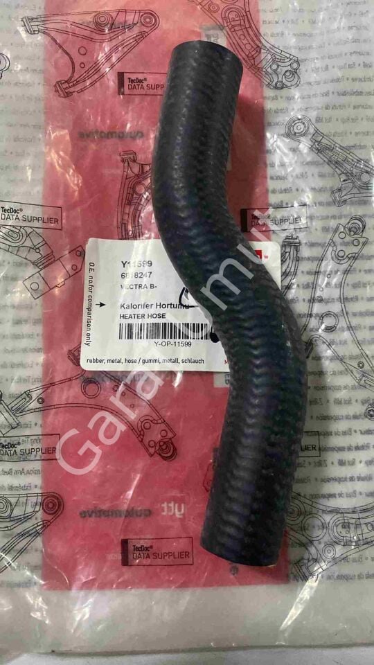 Kalorifer Hortumu Vectra B 1.8-2.0 6818247