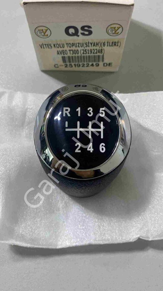 Vites Topuzu 6 İleri Manuel Siyah Aveo T300 2012>>  25192249