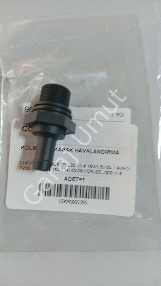 Külbütör Kapak Havalandırma Valfi Cruze-Aveo-Lacetti 1.4 1.6 96495288
