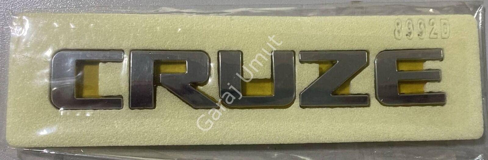 Bagaj Kapak Yazısı Cruze 8992