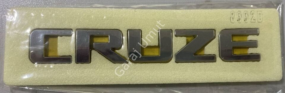 Bagaj Kapak Yazısı Cruze 8992