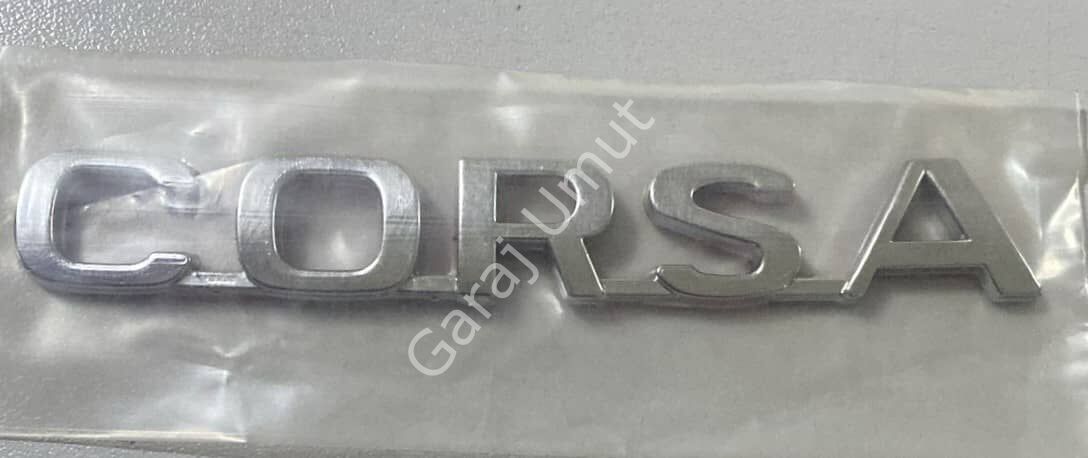 Bagaj Kapak Yazısı Corsa C 9165793