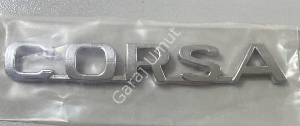Bagaj Kapak Yazısı Corsa C 9165793