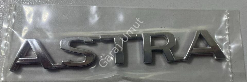 Bagaj Kapak Yazısı Krom Astra Astra F G 5177042 - 90510787