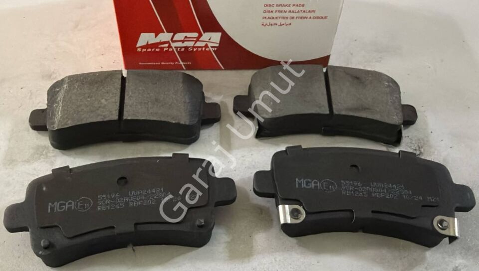 Arka Fren Balatası  17 18 İnç İnsignia A Saab 9.5 Malibu 13237767