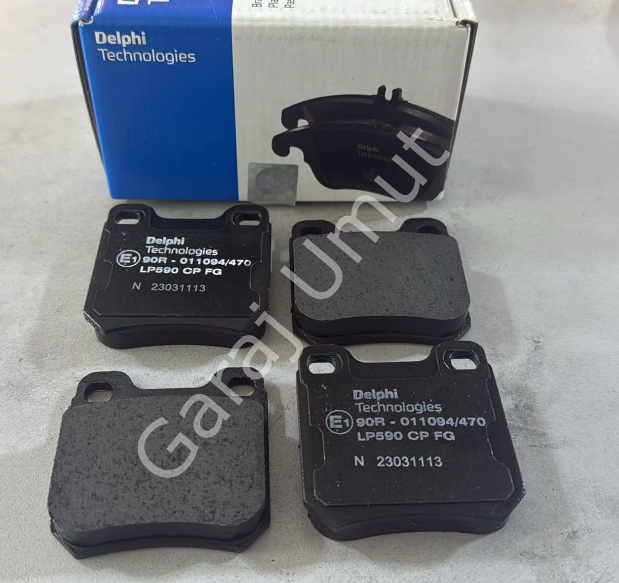 Arka Fren Balatası Diskli Vectra B 1995-2000 2 Omega A 1986 1994 1605687 1605047