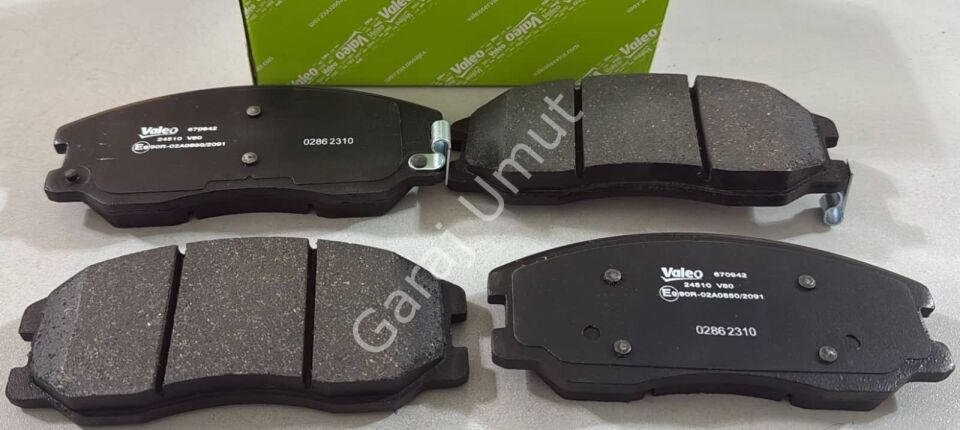 Ön Fren Balatası Captiva C100 140 2010-2013 Antara 2007 >> 670942 96626070 4808861