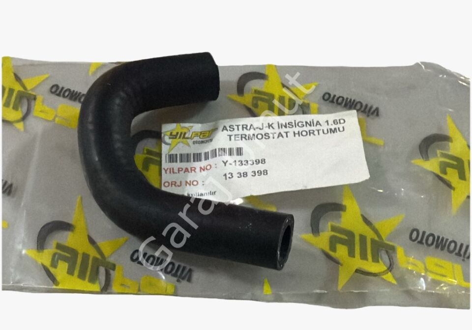 Termostat Hortumu Astra J İnsignia A B Mokka Zafira C Meriva B Mokka X 1.6 1338398