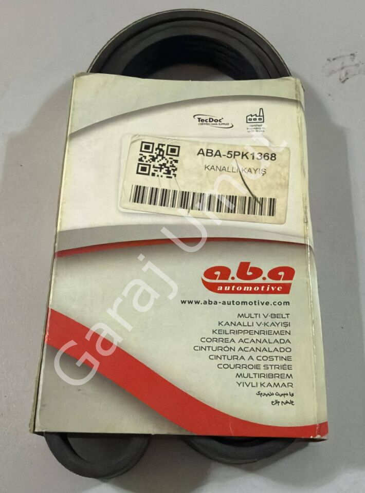 V Kayış Corsa C Combo C Meriva A 1.2 1.4 5pk1368 6340613