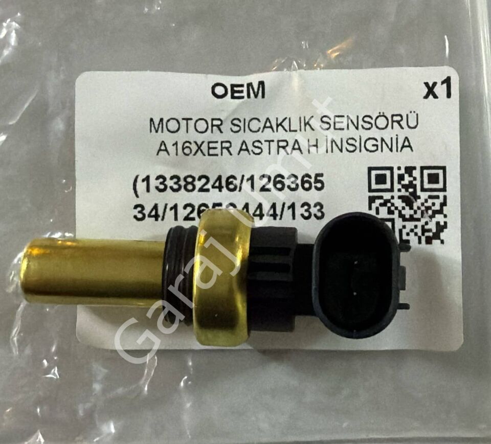 Su Sıcaklık Sensörü Astra J Corsa D Adam İnsignia Mokka Meriva B 1.2 1.4 1.6 2.0 55591401