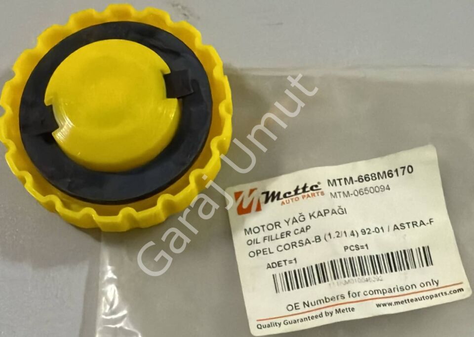 Motor Yağ Dolum Kapağı Vectra A Astra F Corsa B Ascona Calibra Frontera A Kadeet 1.4-1-6-1.8-2.0 650094